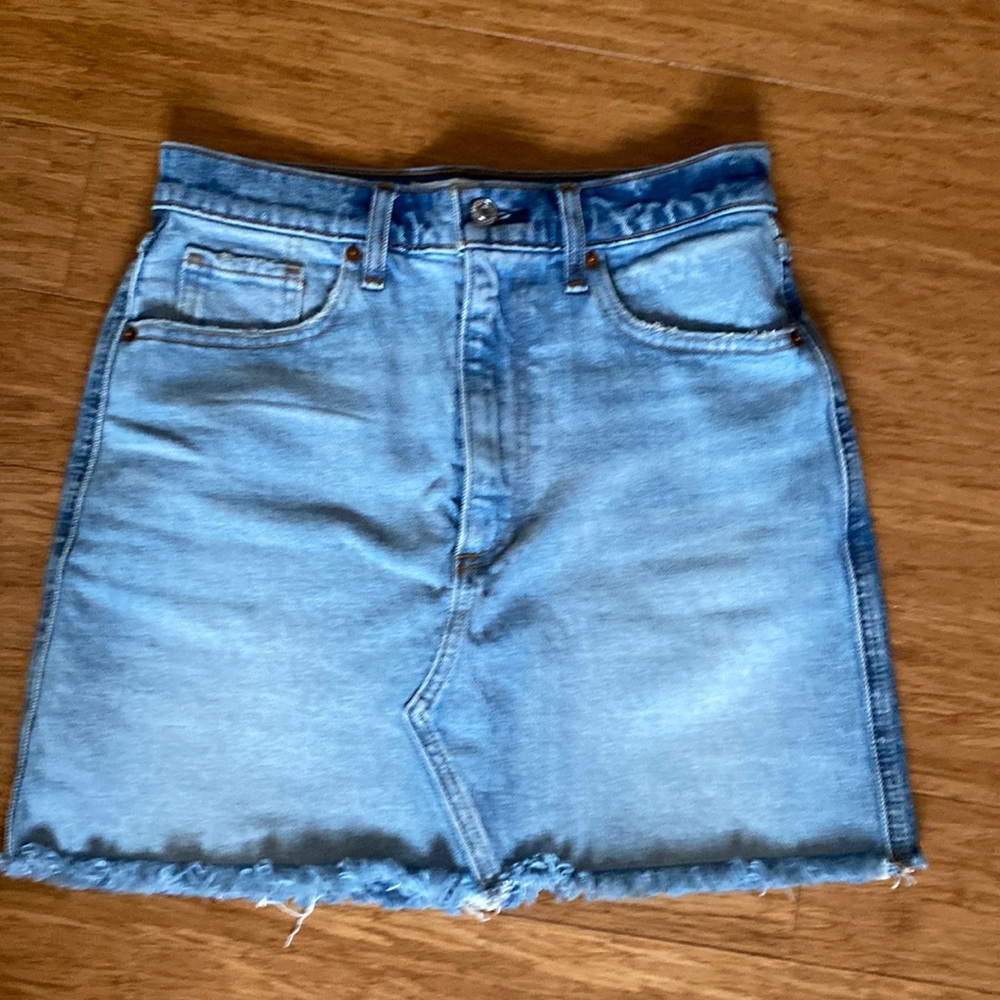 Abercrombie & Fitch Denim mini skirt